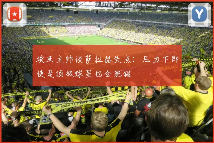 埃及主帅谈萨拉赫失点：压力下即使是顶级球星也会犯错